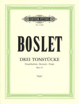Three Pieces for Organ Op. 25 