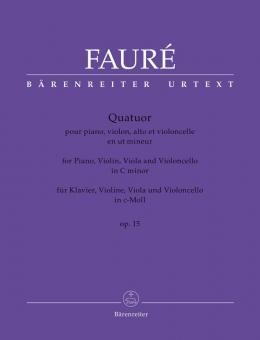 Quatuor en ut mineur op. 15 