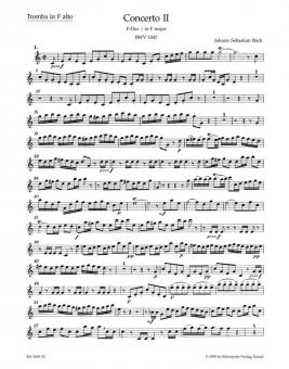 Brandenburgisches Konzert Nr. 2 F-Dur BWV 1047 