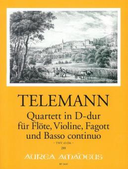 Quartett in D-dur TWV 43:D6 