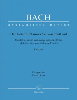 The Spirit helps our weakness BWV 226 Standard