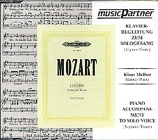 50 ausgewählte Lieder by Wolfgang Amadeus Mozart » Vocal Sheet Music ...