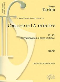 Le Opere di Giuseppe Tartini Vol.15 