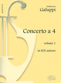 Concerto à 4 Vol. 1 in Sol minore 