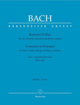 Konzert D-Dur BWV 1064 