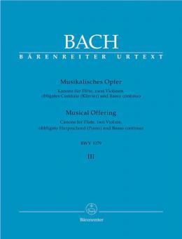 Musical Offering BWV 1079 Book 3 Standard