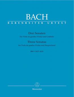 3 Sonatas BWV 1027-1029 Standard