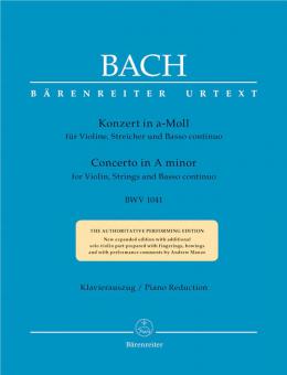 Concerto in A minor BWV 1041 Standard