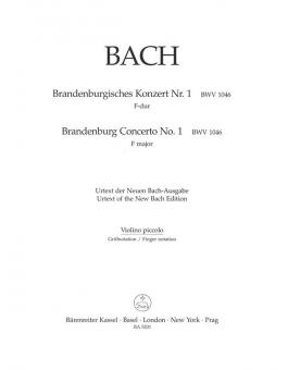Brandenburgisches Konzert Nr. 1 