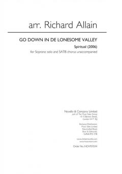 Go Down In de Lonesome Valley 