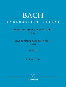 Brandenburgisches Konzert Nr. 4 G-Dur BWV 1049 