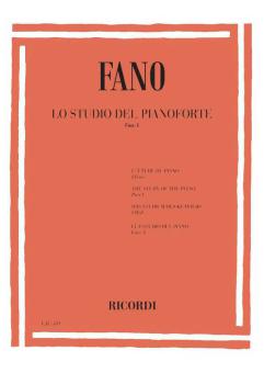 Studio Del Piano Fasc. I IL Tecnicismo Delle Sca 