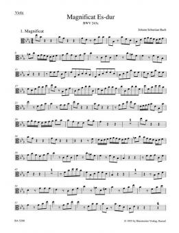 Magnificat Es-Dur BWV 243a 
