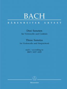 3 Sonatas for Violoncello and Harpsichord Standard