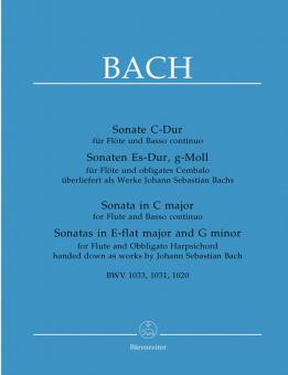 Sonata in C major / Sonatas in E-flat major and G minor Standard