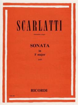 Sonata in F L433 / K446 Pianoforte 
