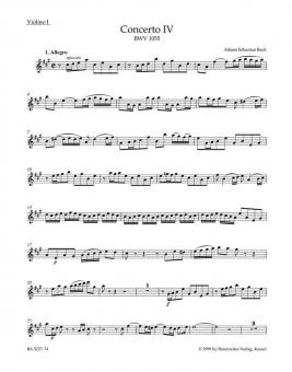 Concerto Nr. 4 A-Dur BWV 1055 
