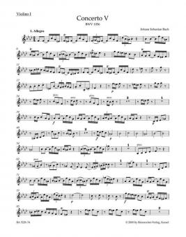 Concerto Nr. 5 f-Moll BWV 1056 