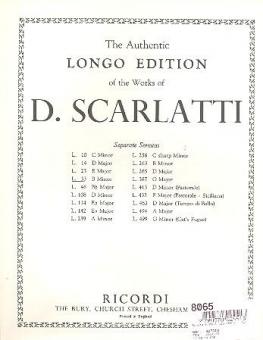 Piano Sonata in Bm L33 / K87 