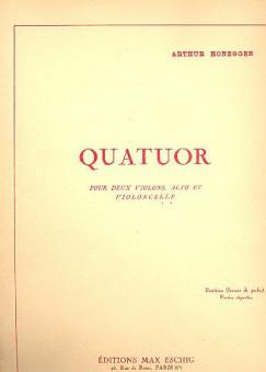 Quatuor a Cordes N 1 Parties 
