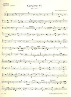 Concerto Nr. 6 F-Dur BWV 1057 