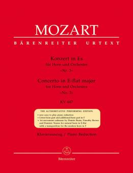 Concerto no. 3 in E-flat major K. 447 Standard
