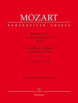 Concerto No. 5 in D major KV 175, Rondo in D major KV 382 Standard