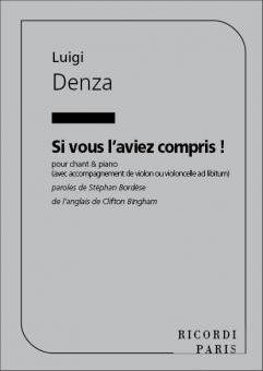 Si Vous L'aviez Compris 