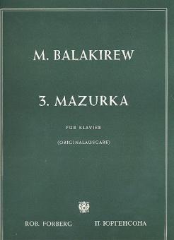 Mazurka No. 3 