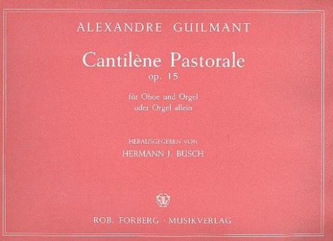 Cantilène Pastorale, op. 15 