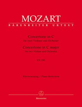 Concertone in C major KV 190 Standard