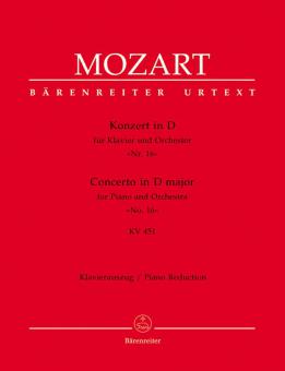 Concerto No. 16 in D major KV 451 Standard
