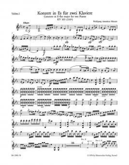 Konzert Nr. 10 Es-Dur KV 365 (316a) 