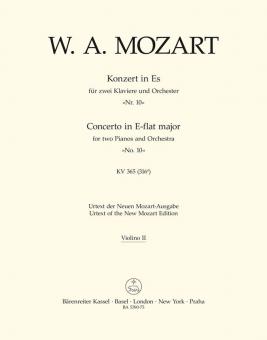 Konzert Nr. 10 Es-Dur KV 365 (316a) 