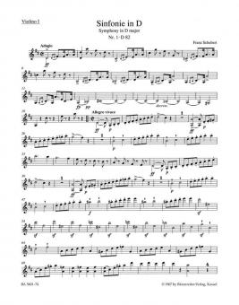 Sinfonie Nr. 1 D-Dur D 82 