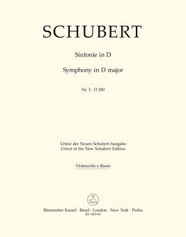 Sinfonie Nr. 3 D-Dur D 200 
