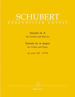 Sonata for violin and piano D 574 op. post.162 Standard