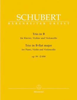 Trio in B für op. 99 D 898 Standard
