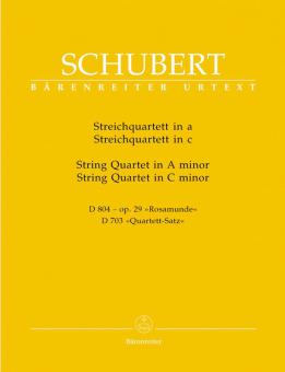 String Quartet in A minor & C minor Standard