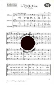 Weinliedchen 