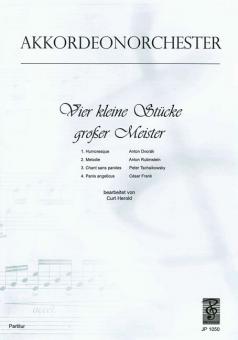 Vier kleine Stücke großer Meister 
