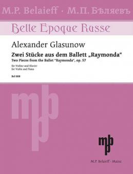 Two Pieces From The Ballet Raymonda Aus Op. 57 Standard