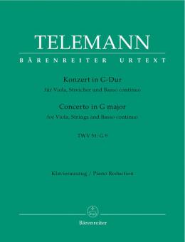 Concerto in G major TWV 51:G9 Standard