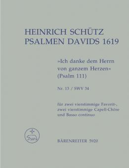 Ich danke dem Herrn von ganzem Herzen Standard