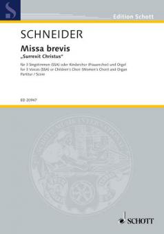 Missa brevis 'Surrexit Christus' Standard