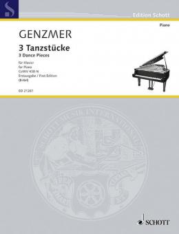 3 Dance Pieces GeWV 438-N Standard