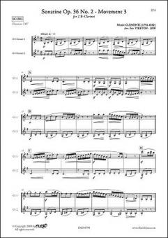 Sonatine Op. 36 No. 2 