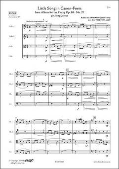 Little Song in Canon Form 