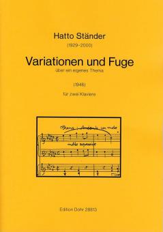Variationen und Fuge über ein eigenes Thema 