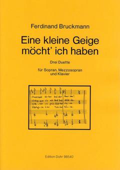 Eine kleine Geige möcht' ich haben 